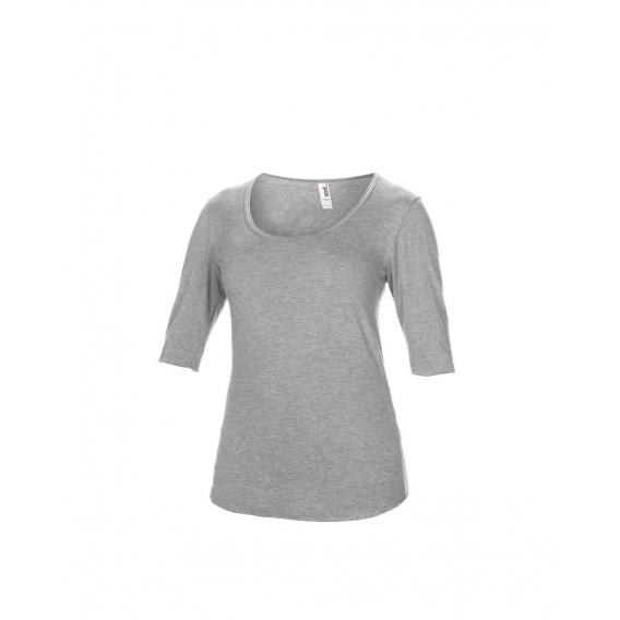 WOMEN’S TRI-BLEND DEEP SCOOP 1/2 SLEEVE TEE