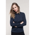 LADIES' LONG SLEEVE JERSEY POLO SHIRT