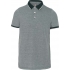 MEN'S TWO-TONE MARL POLO SHIRT