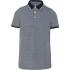 MEN'S TWO-TONE MARL POLO SHIRT