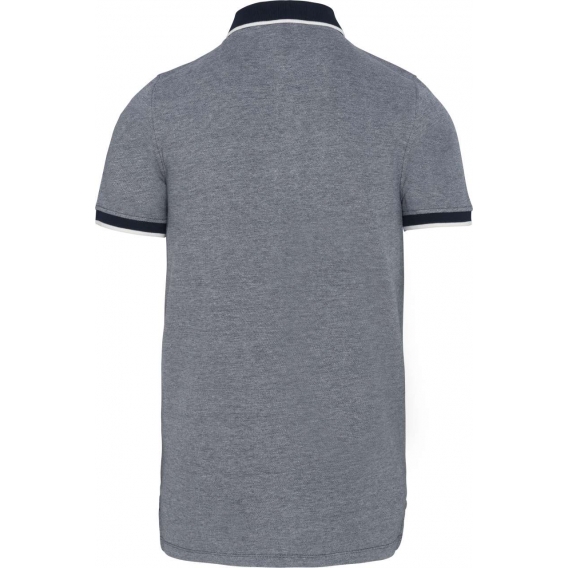 MEN'S TWO-TONE MARL POLO SHIRT