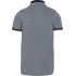 MEN'S TWO-TONE MARL POLO SHIRT