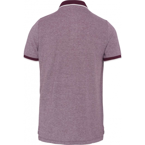 MEN'S TWO-TONE MARL POLO SHIRT