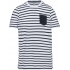 KIDS' STRIPED SHORT SLEEVE SAILOR T-SHIRT WITH POCKET