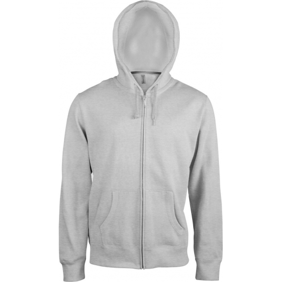 MEN'S FULL ZIP HOODED SWEATSHIRT