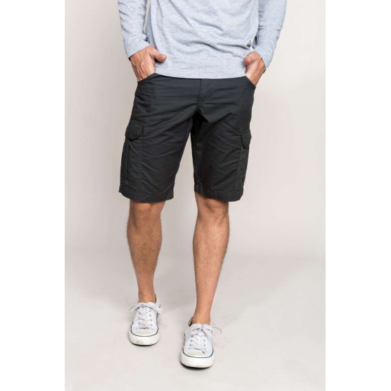 MULTIPOCKET BERMUDA SHORTS