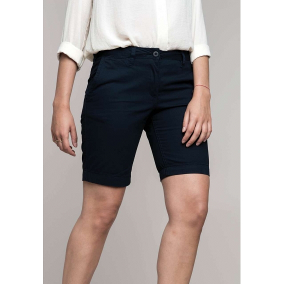 LADIES' CHINO BERMUDA SHORTS