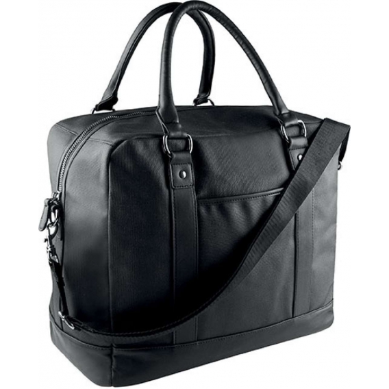 COATED COTTON TRAVEL BAG