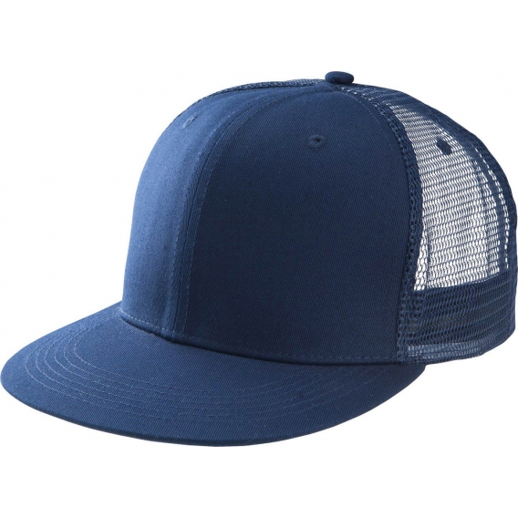 TRUCKER FLAT PEAK CAP - 6 PANELS