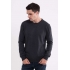 MEN’S CREW NECK FINE GAUGE COTTON PULLOVER