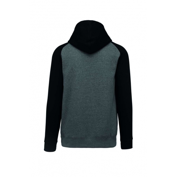 ADULT TWO-TONE HOODED SWEATSHIRT