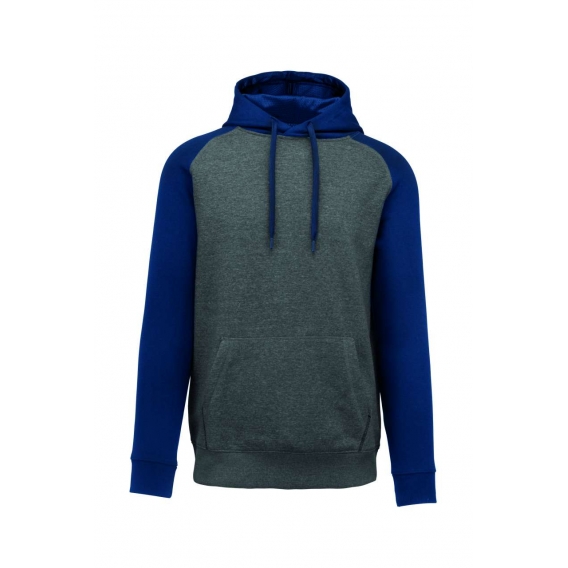 ADULT TWO-TONE HOODED SWEATSHIRT