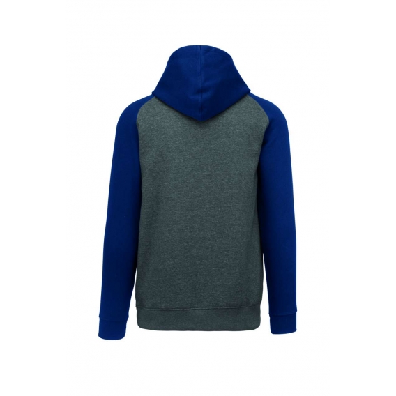 ADULT TWO-TONE HOODED SWEATSHIRT