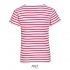 MILES KIDS - ROUND NECK STRIPED T-SHIRT