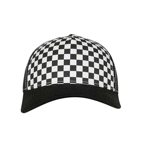 Checkerboard Retro Trucker