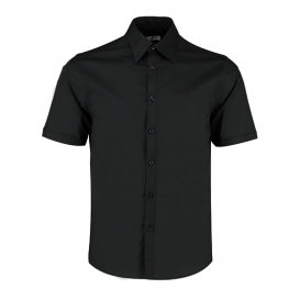 Men `Tailored Fit Bar Shirt Short Sleeve