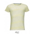 Men`s Round Neck Striped T-Shirt Miles