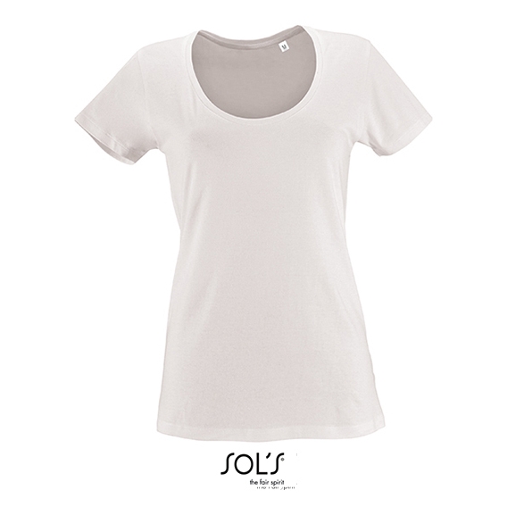 Women`s Low-Cut Round Neck T-Shirt Metropolitan