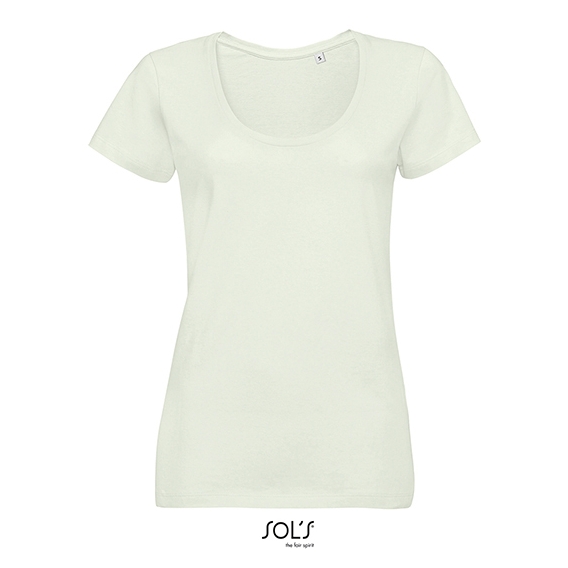 Women`s Low-Cut Round Neck T-Shirt Metropolitan