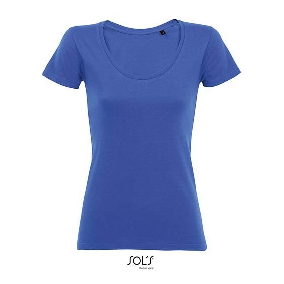 Women`s Low-Cut Round Neck T-Shirt Metropolitan