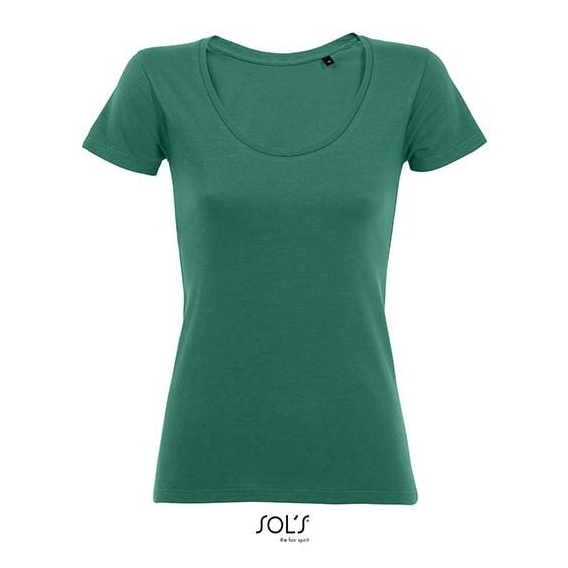 Women`s Low-Cut Round Neck T-Shirt Metropolitan