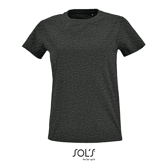 Women`s Round Neck Fitted T-Shirt Imperial