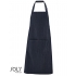 Denim Bib Apron "Grant" with Pocket