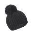 Knitted Flute Pom Pom Hat